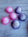 Pink and Purple Pom Pack