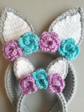 Bunny Headband Crochet Pattern
