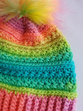 Star Crossed Lovers Crochet Hat Pattern - crochet hat pattern - hat pattern - crochet instant download - star stitch hat pattern